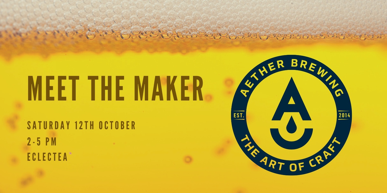 Banner image for Meet the Maker - Aether Brewing