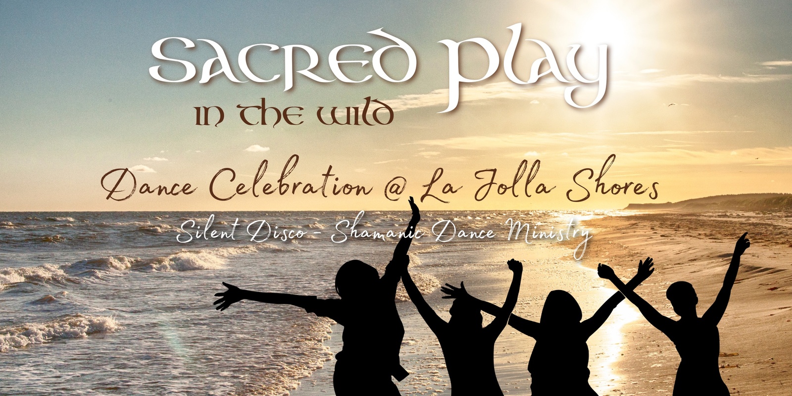 Banner image for Sacred Play - Beachside Silent Disco @ La Jolla Shores
