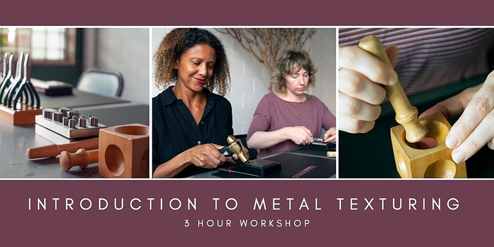 Banner image for Metal Jewellery Workshop - Introduction to Silversmithing
