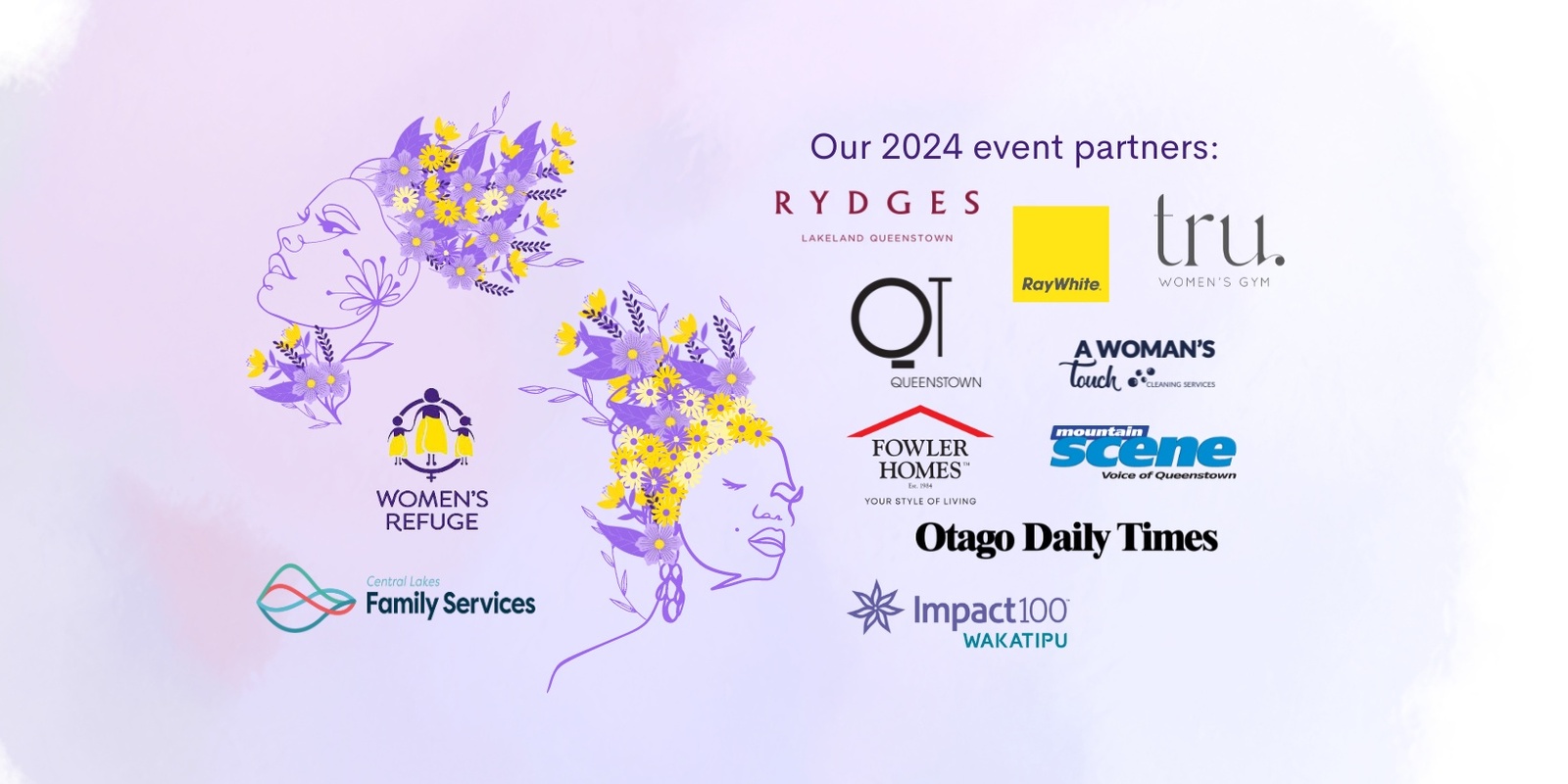 Banner image for Inspirational Women Awards & Gala for Women's Refuge Services 2024 