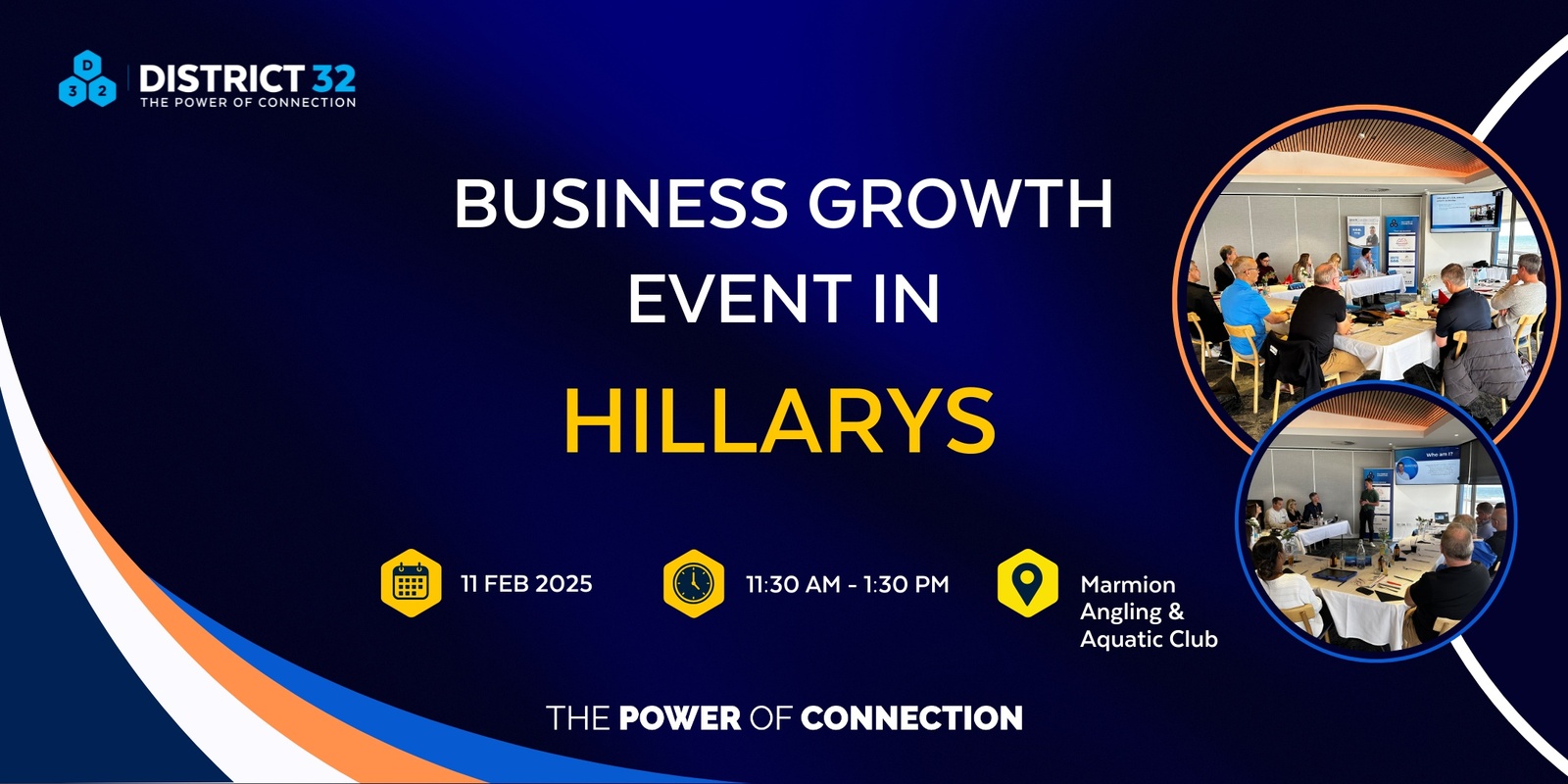 Banner image for District32 Business Networking Perth – Hillarys - Tue 11 Feb