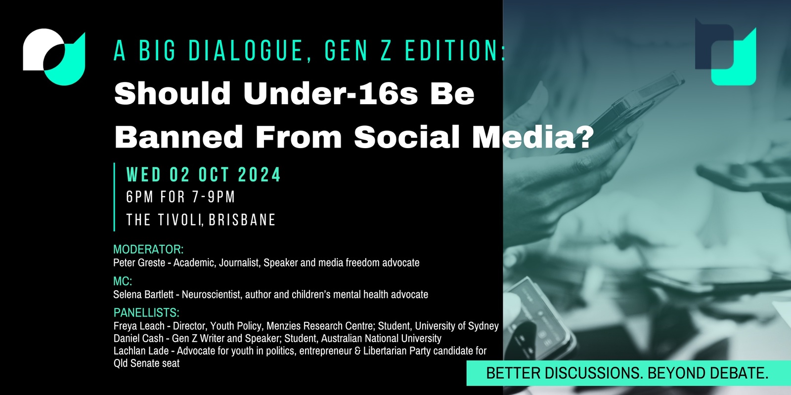 Banner image for A Big Dialogue, Gen Z Edition: Should Under-16s Be Banned From Social Media?