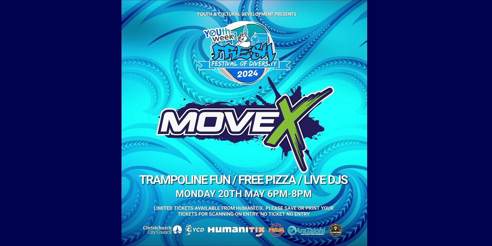 Banner image for YCD Youth Week - MOVE X (Monday)