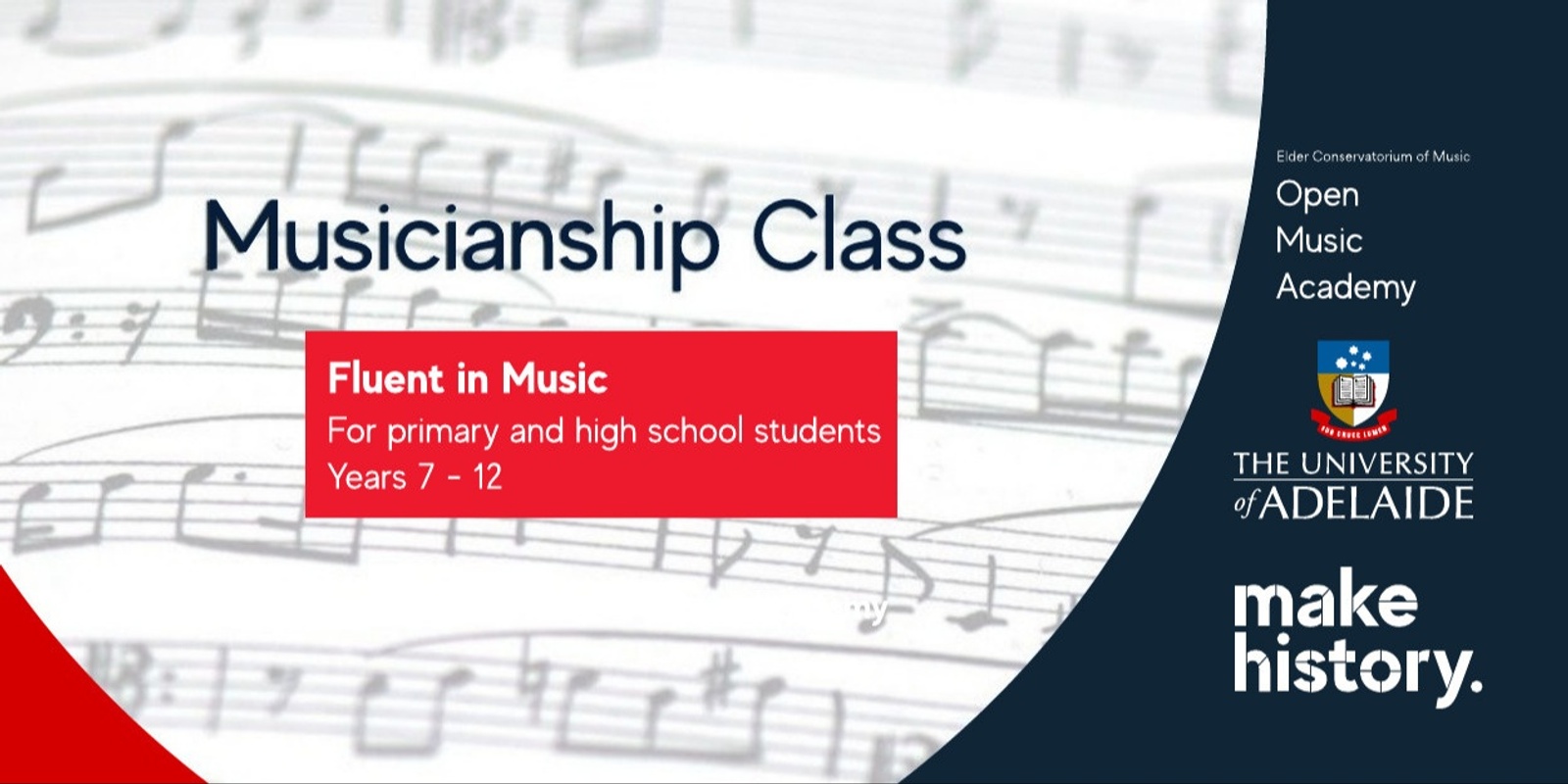 Banner image for Open Music Academy - Musicianship Class - Term 3