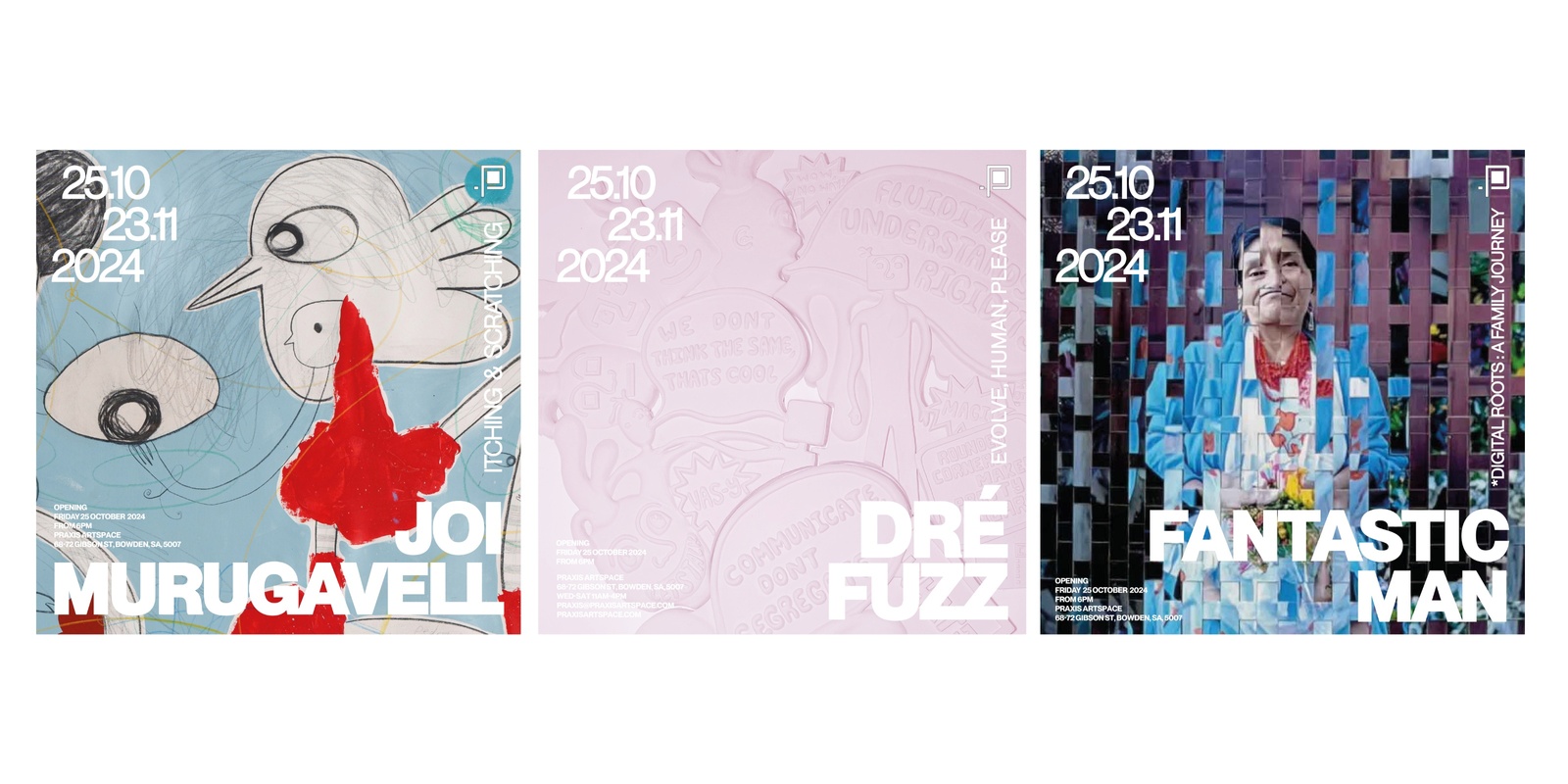 Banner image for Exhibition Opening: Dré Fuzz | Joi Murugavell | Fantastic Man