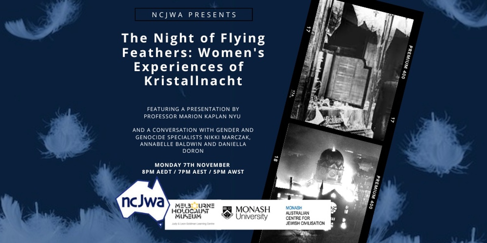 The Night of Flying Feathers: Women's Experiences of Kristallnacht
