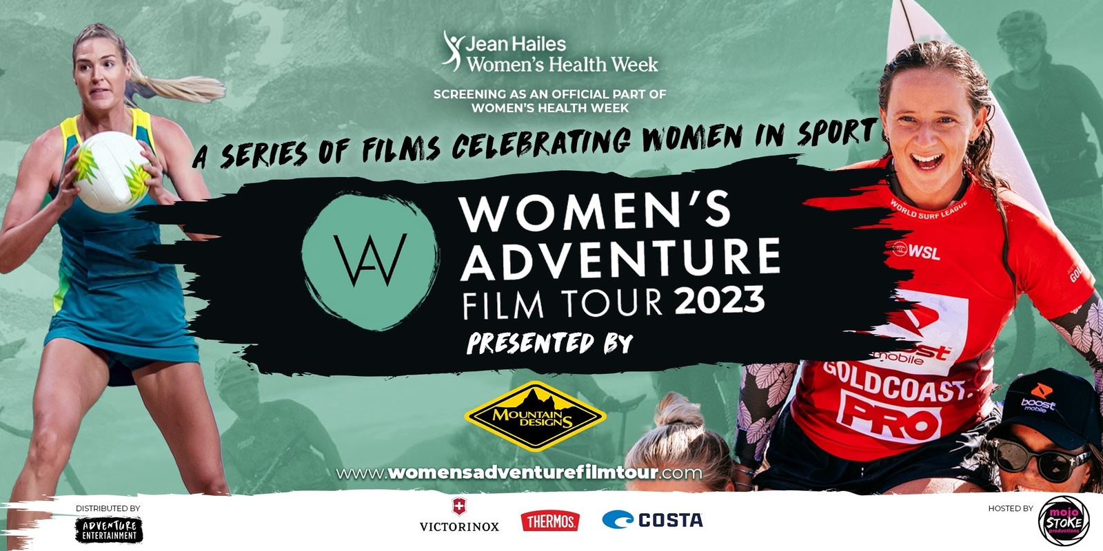 Banner image for Women's Adventure Film Tour 2023 presented by Mountain Designs - Murwillumbah