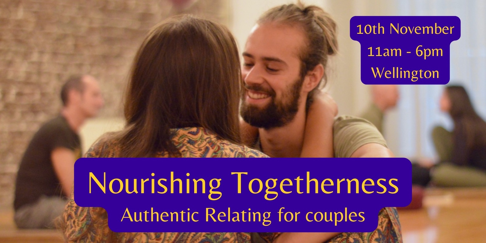 Banner image for Nourishing Togetherness ~ Authentic Relating for couples