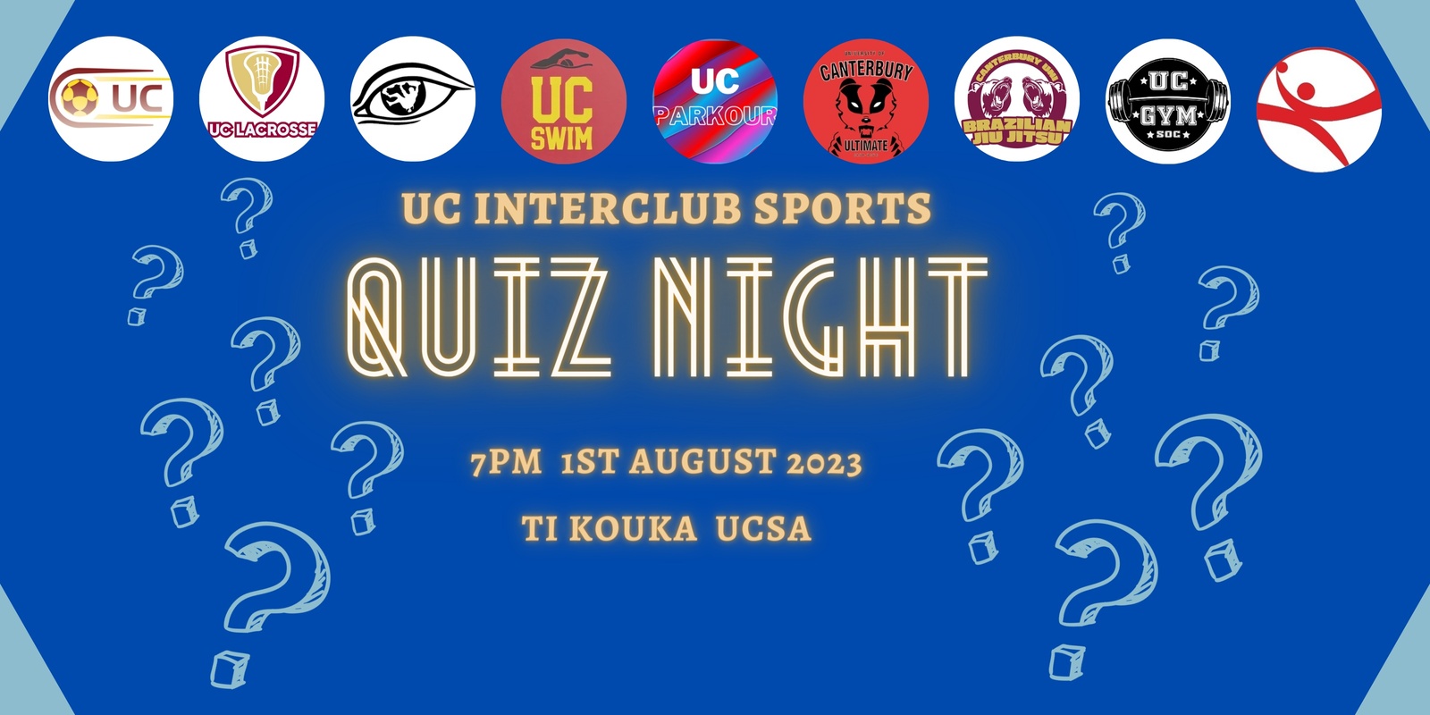 Banner image for UC Interclub Sports Quiz Night