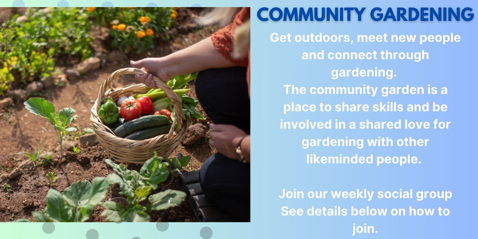 Banner image for Community Gardening (Free)