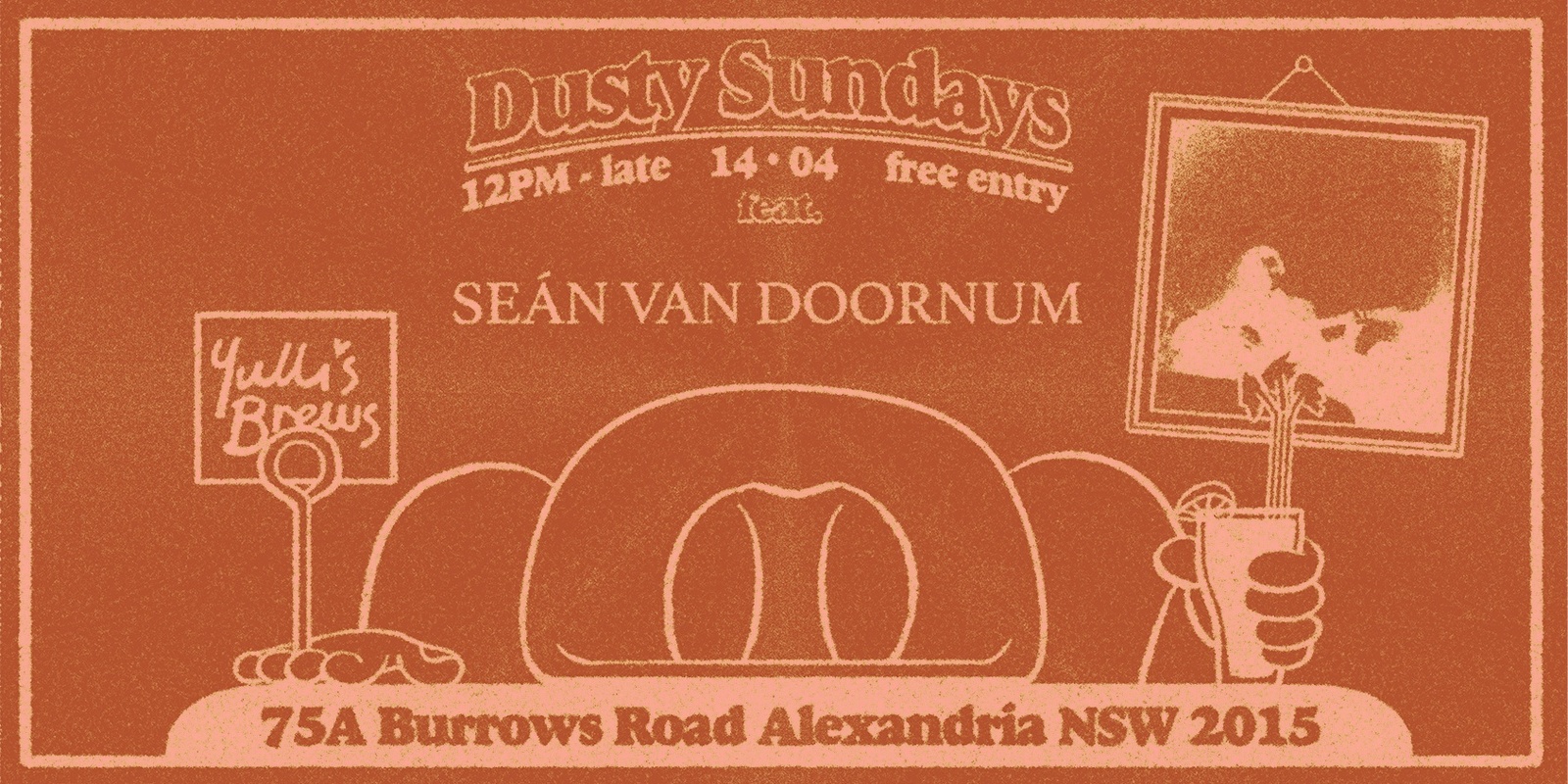 Banner image for DUSTY SUNDAYS - Seán Van Doornum