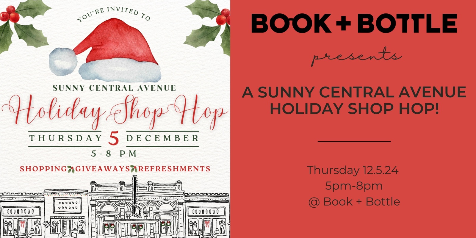 Banner image for Sunny Central Avenue Holiday Shop Hop!