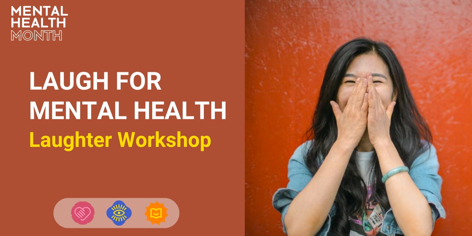 Banner image for MHM 2023: Laugh for Mental Health - Laughter Workshop 