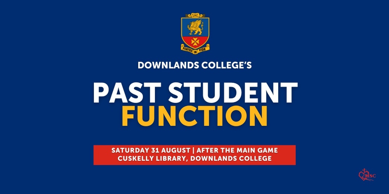 Banner image for O'Callaghan Cup | Downlands Past Student Function