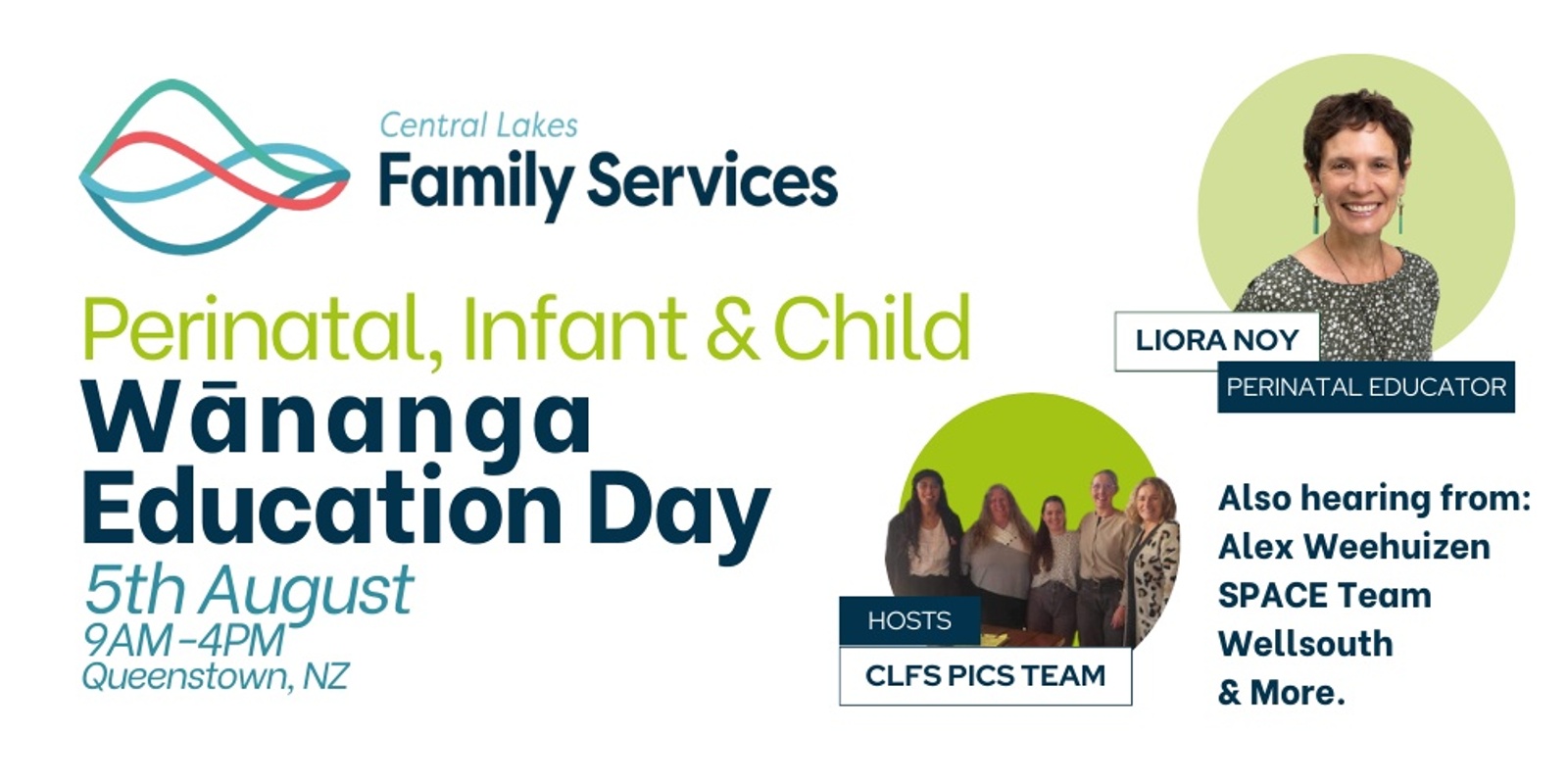 Banner image for Perinatal, Infant & Child Wānanga Education Day 