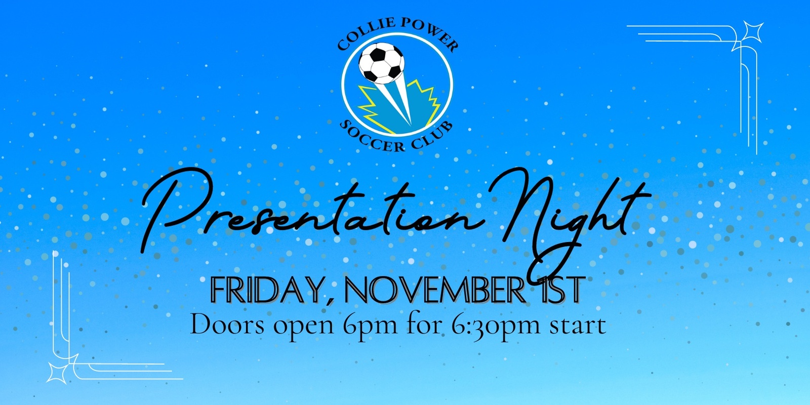 Banner image for Collie Power Soccer Club Presentation Night 2024