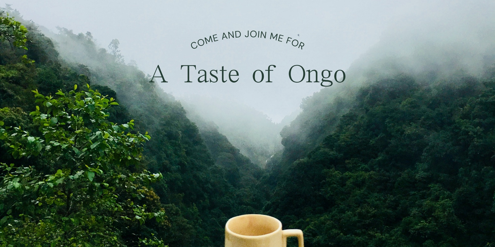 Banner image for A Taste of Ongo—Everyday Kindness