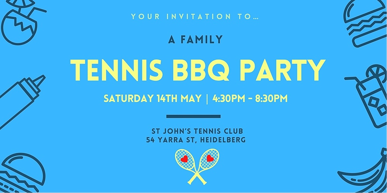 Banner image for Tennis BBQ Party