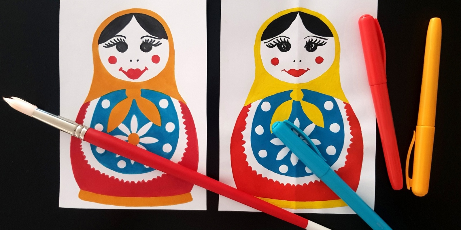 Banner image for Design & Paint Your Own Nesting Doll (Matryoshka)