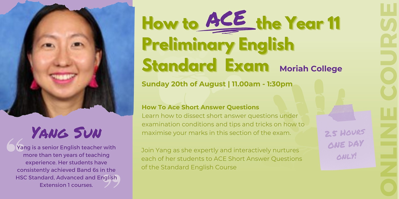 Banner image for How To Ace Year 11 Preliminary Standard English Exam