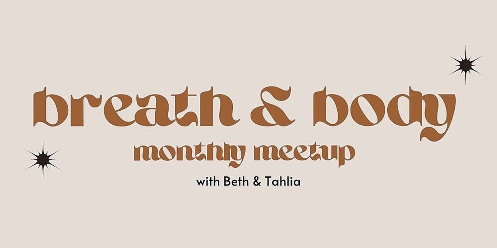 Banner image for Breath & Body Monthly Meetup