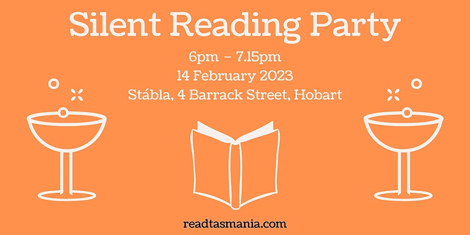 Banner image for Silent Reading Party – February 2023