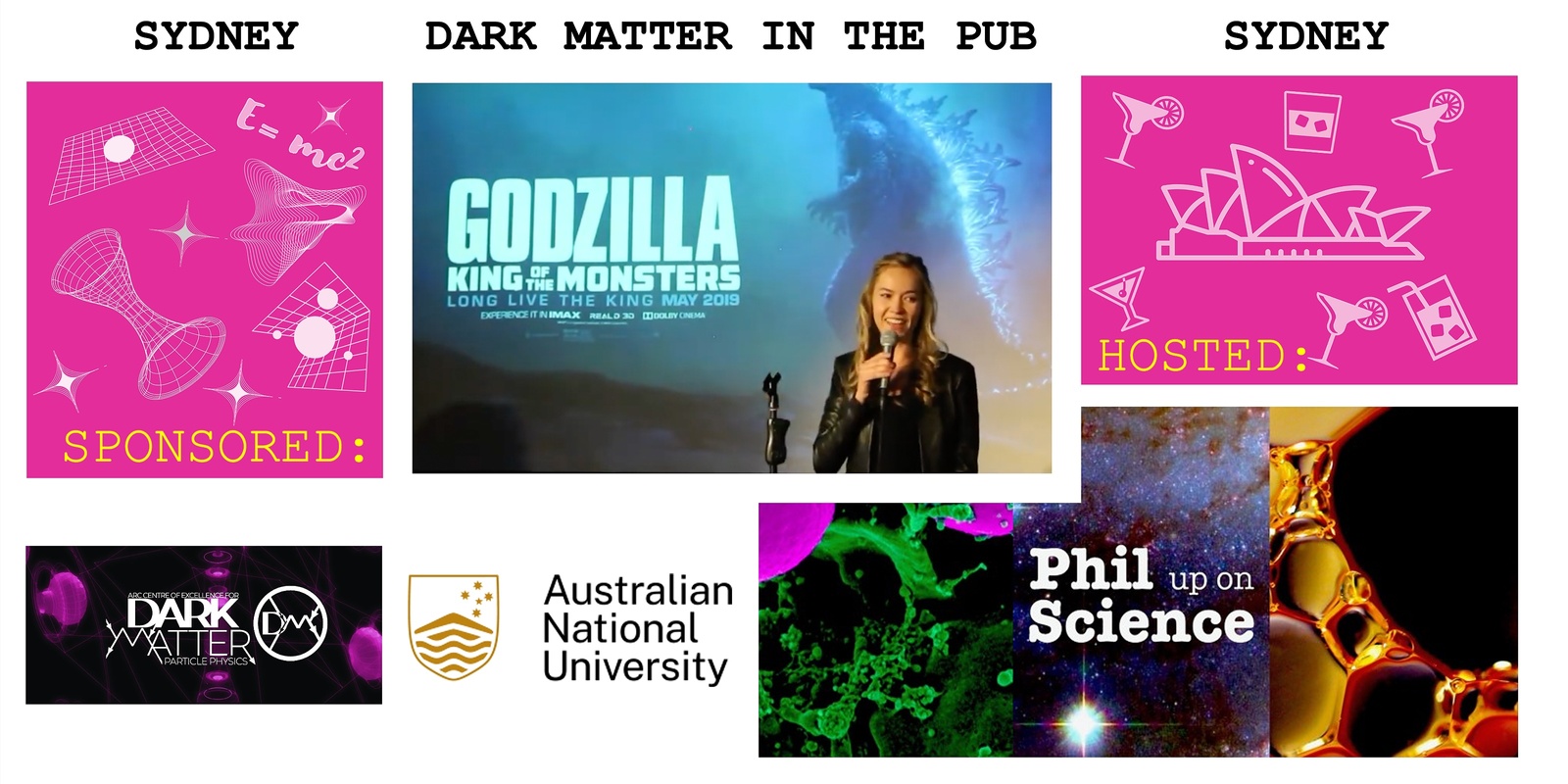 Banner image for Dark Matter in the Pub - Sydney - Saturday August 24th - 7pm