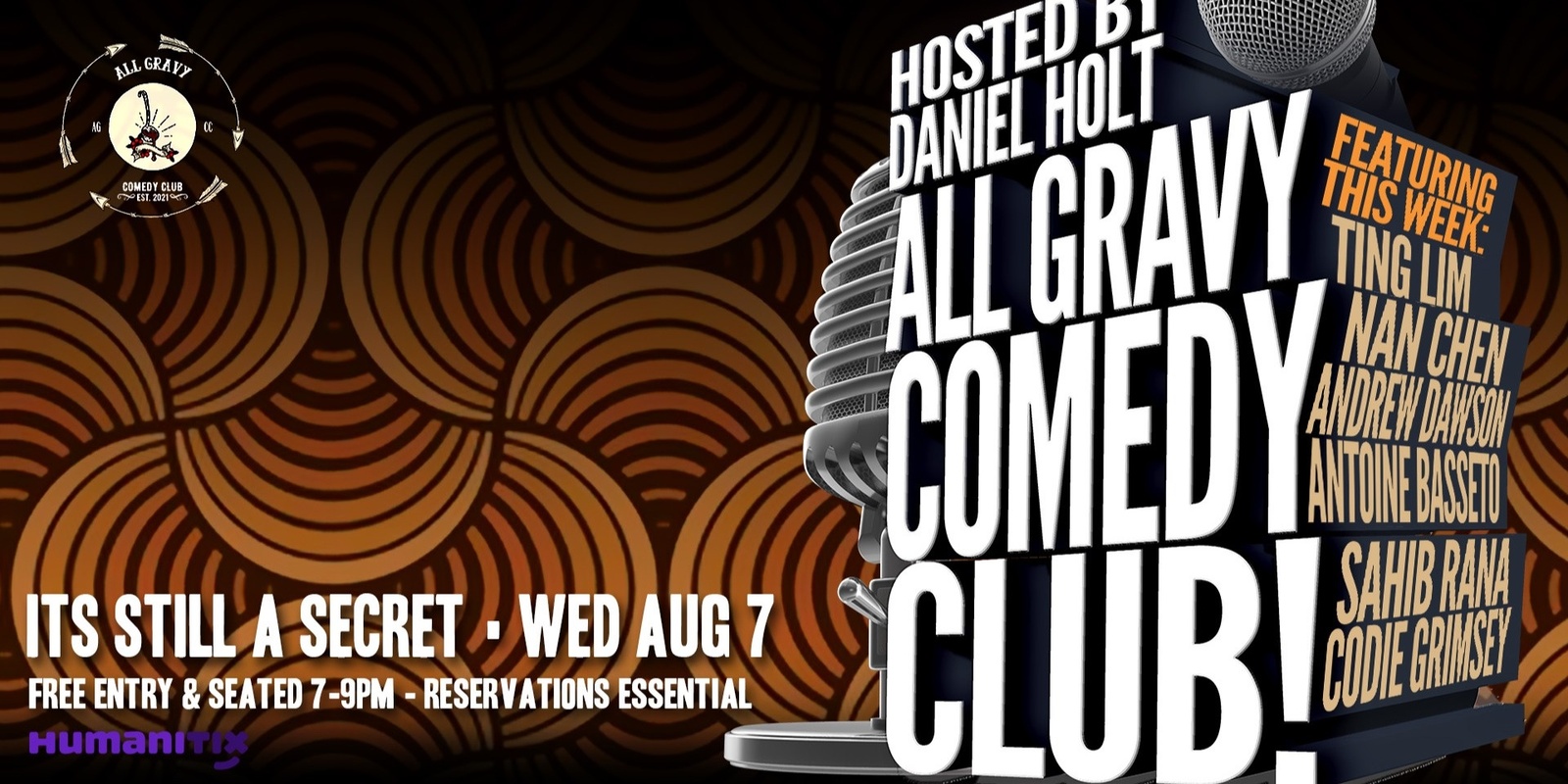 Banner image for All Gravy Comedy Club