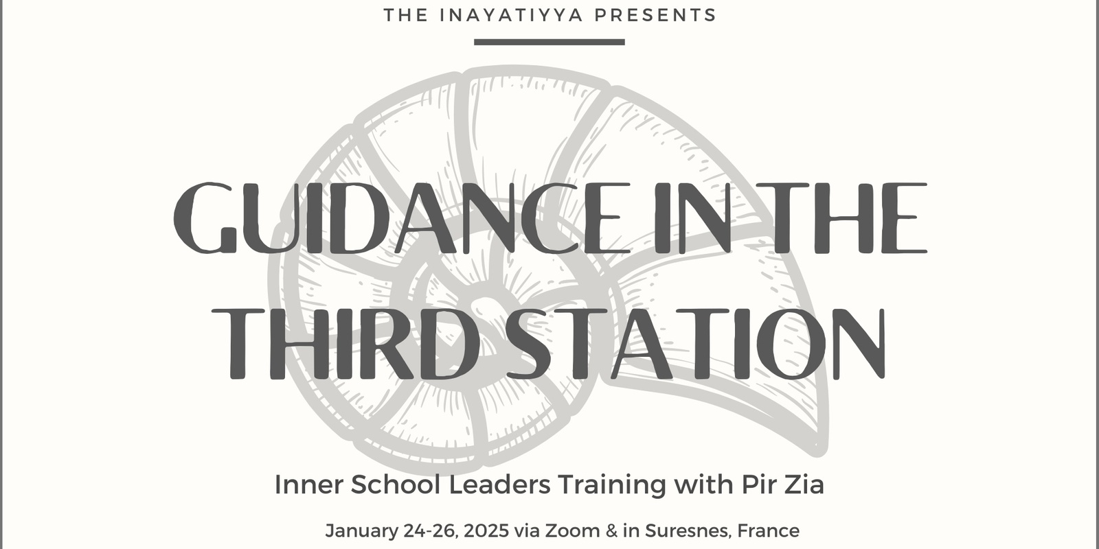 Banner image for Guidance in the Third Station: Inner School Leaders Training 2025