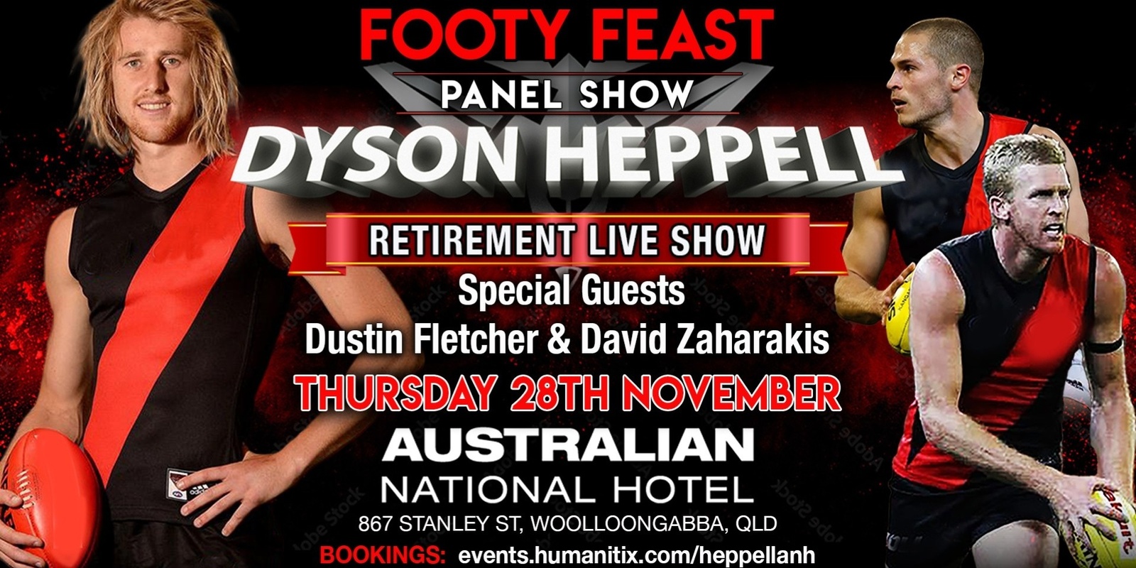 Banner image for Dyson Heppell Retirement "Live Show"