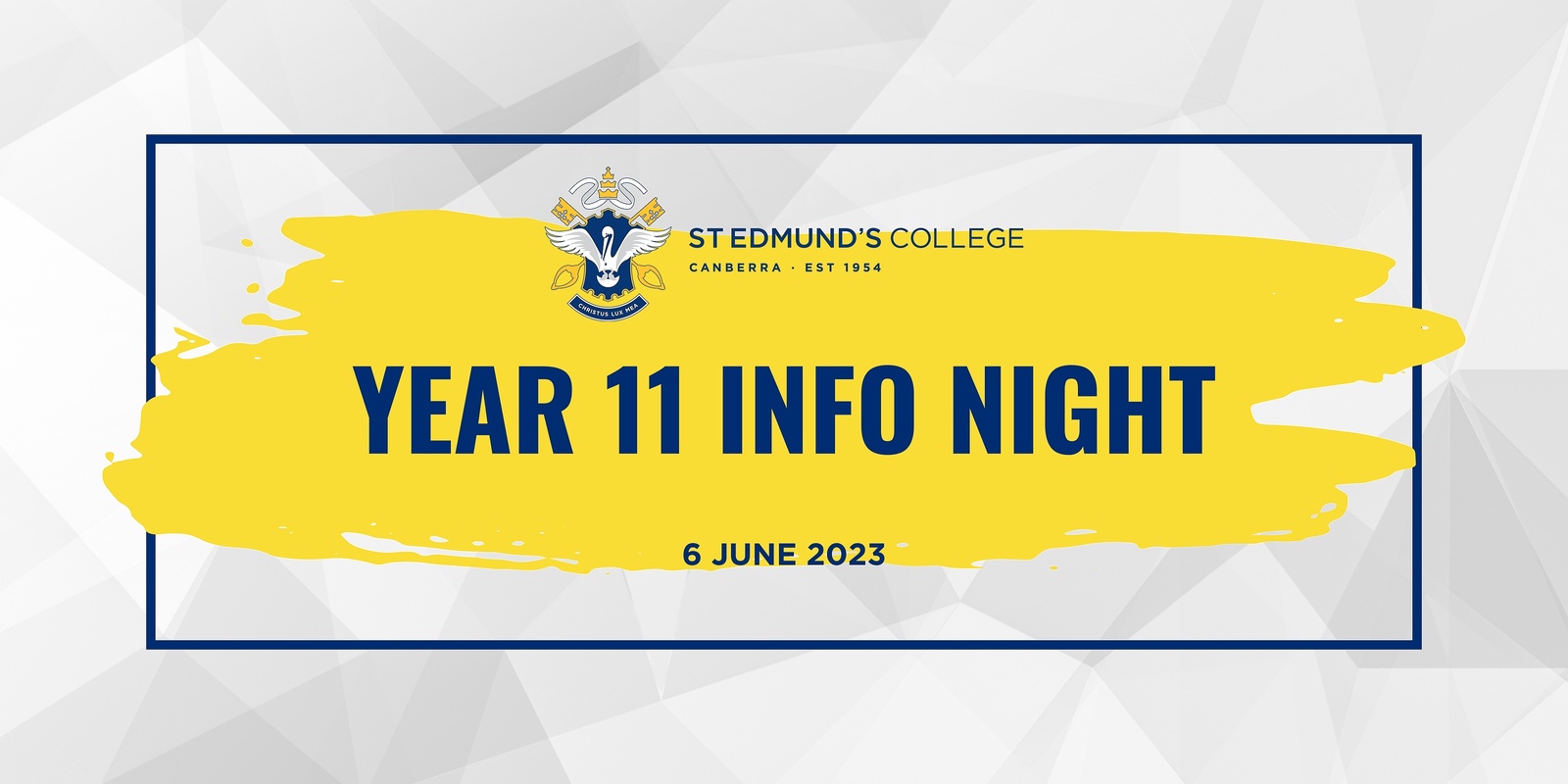 Banner image for Year 11 Information Night - Students of 2024
