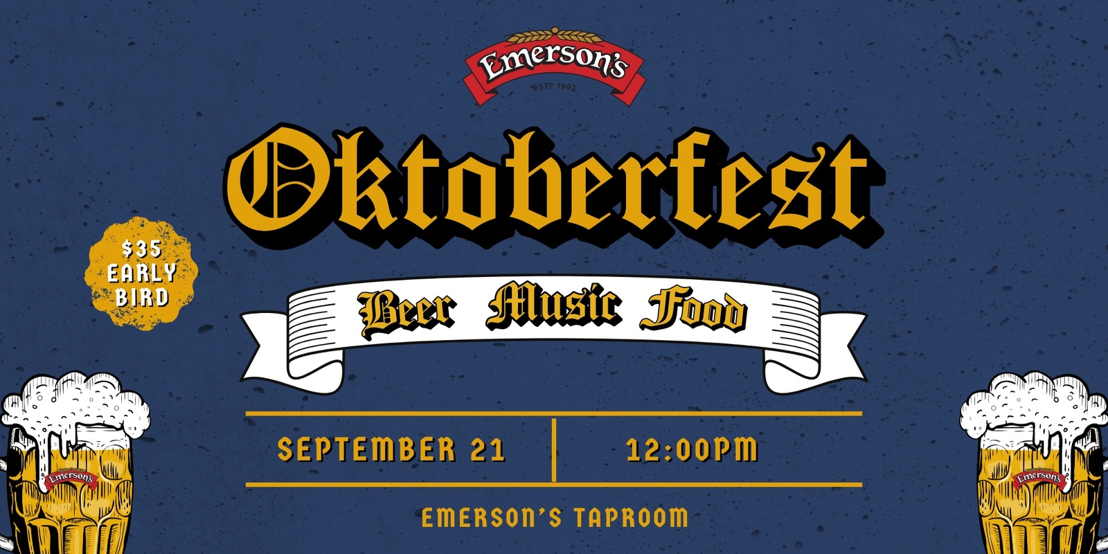 Banner image for Emerson's Oktoberfest