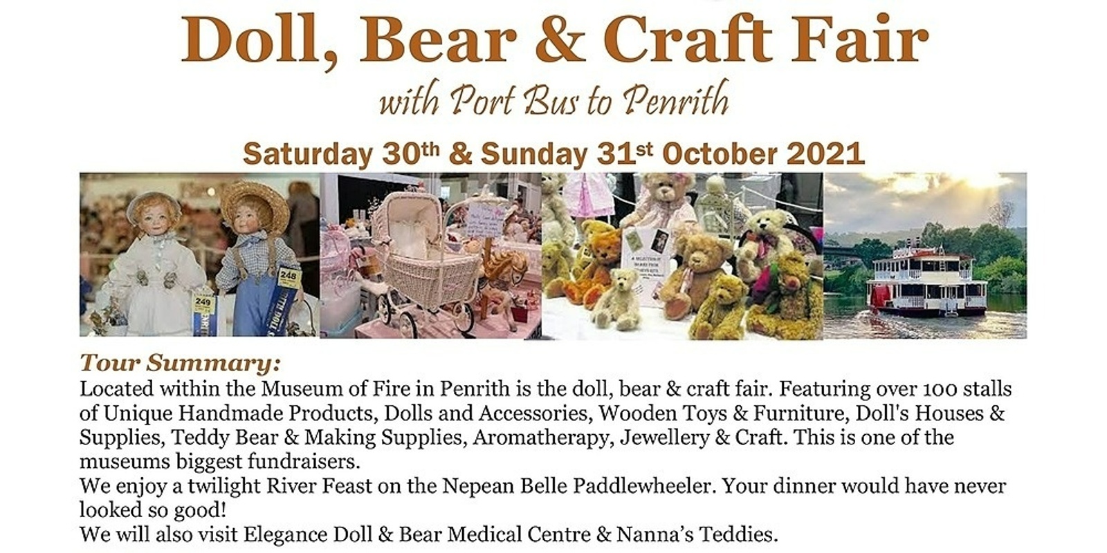 Banner image for Doll, Bear & Craft Fair
