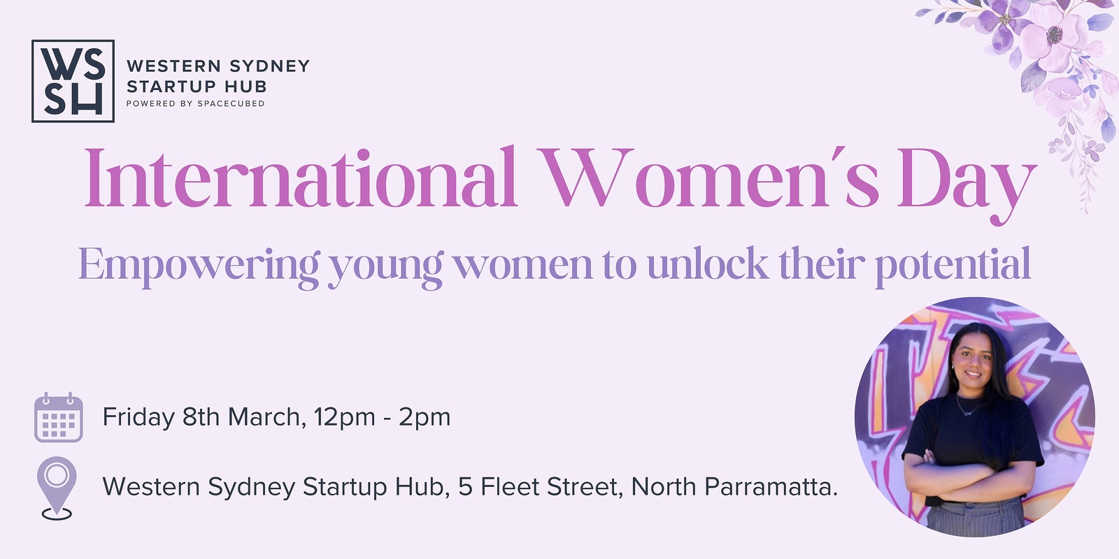 Banner image for International Women's Day- Sparkling High Tea at the Western Sydney Startup Hub