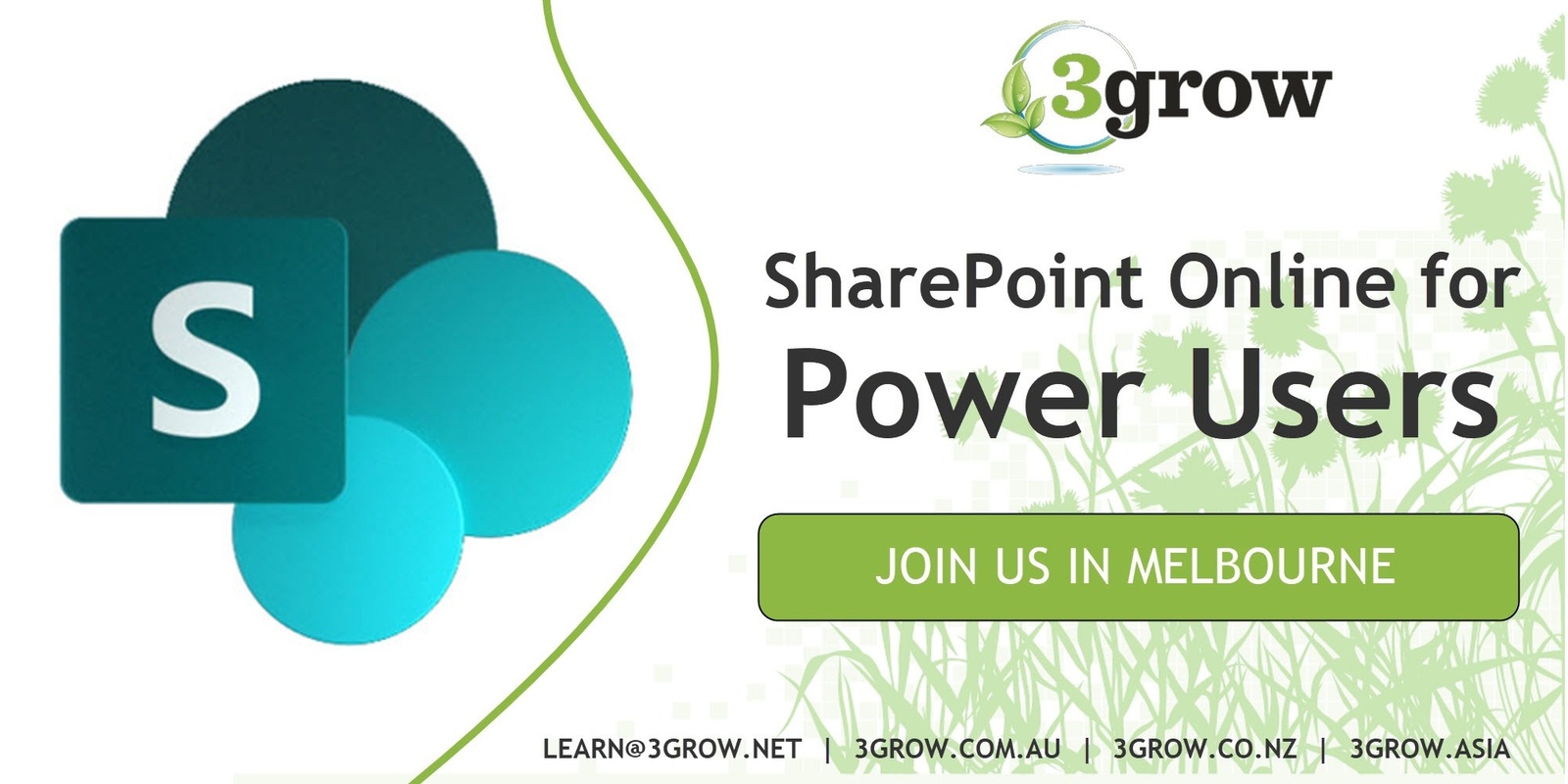 Banner image for SharePoint Online/2019 for Power Users, Training Course in Melbourne