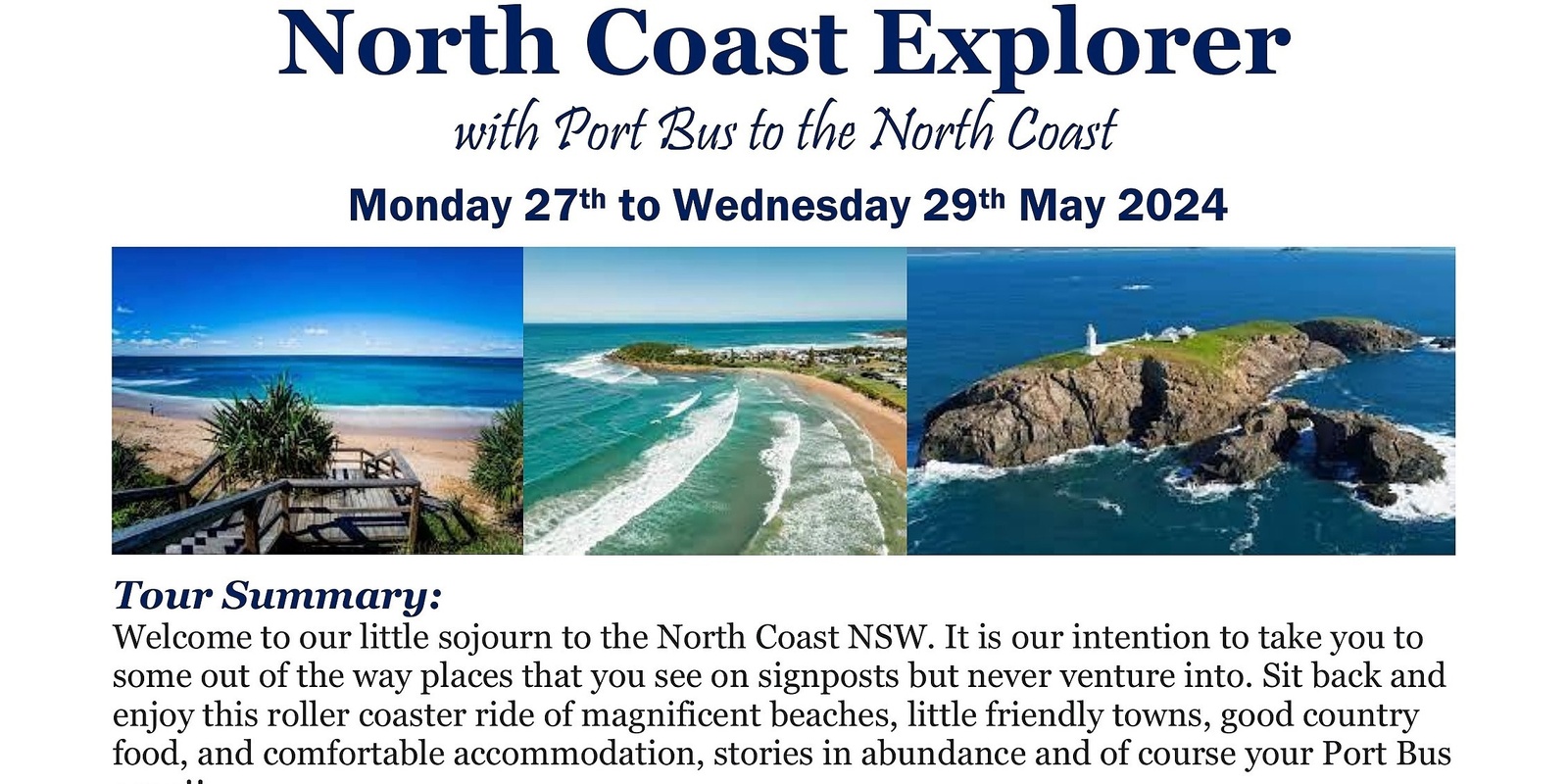 Banner image for North Coast Explorer