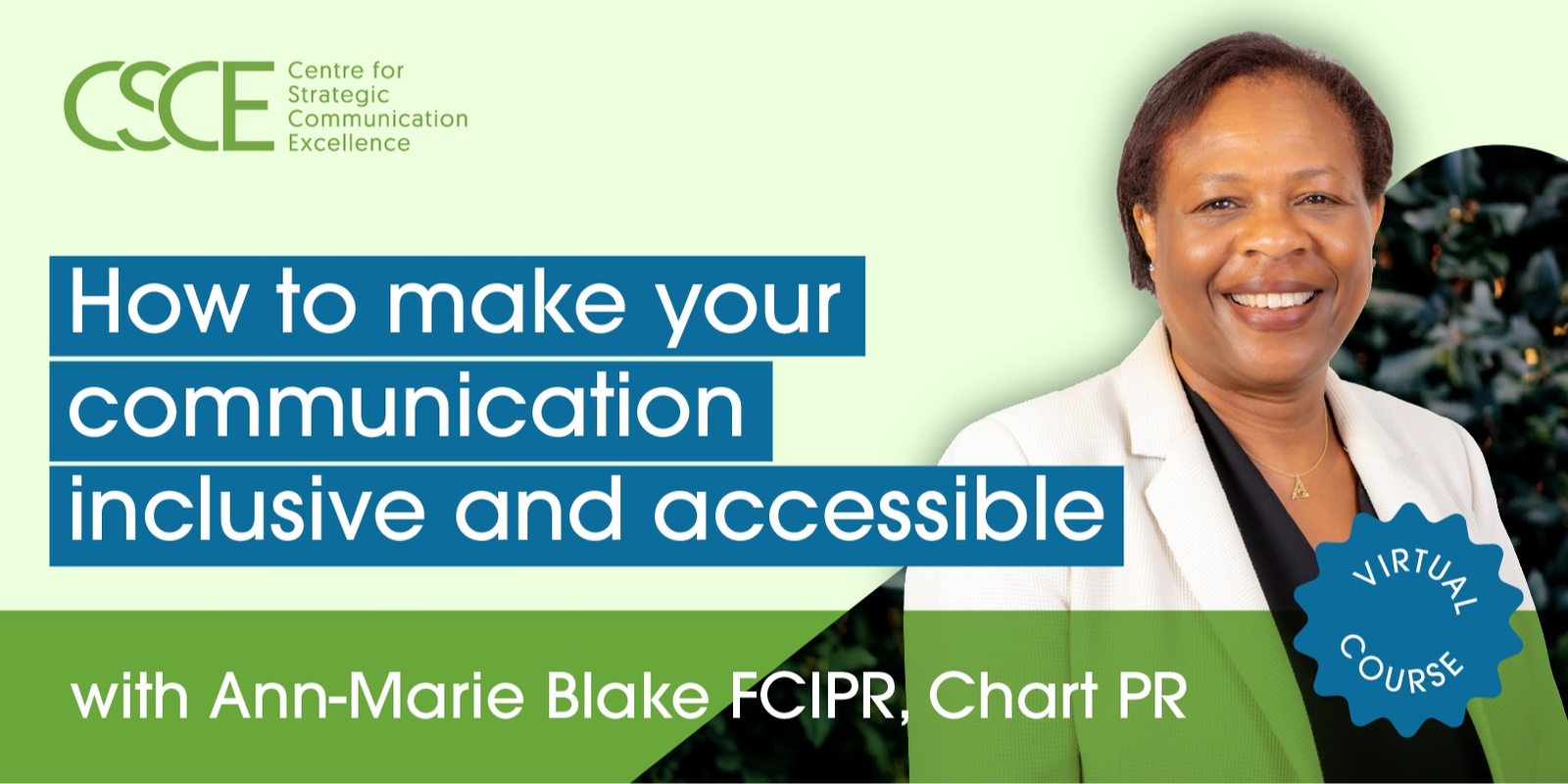 Banner image for How to make your communication inclusive and accessible