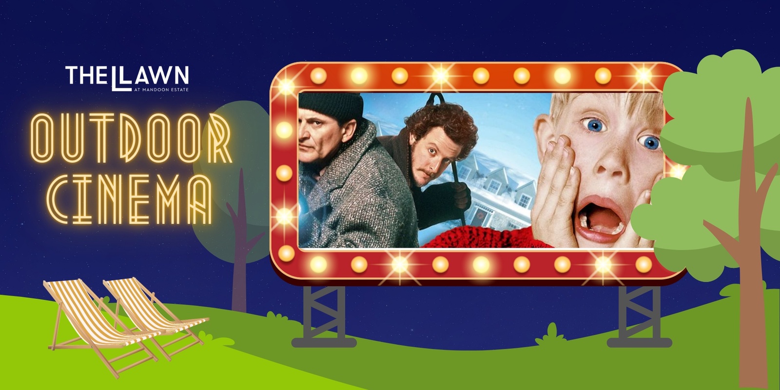 Banner image for Home Alone - Outdoor Cinema at Mandoon Estate