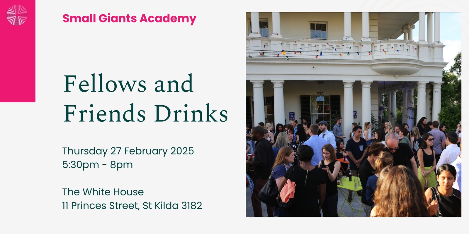 Banner image for Melbourne Fellows & Friends Community Drinks