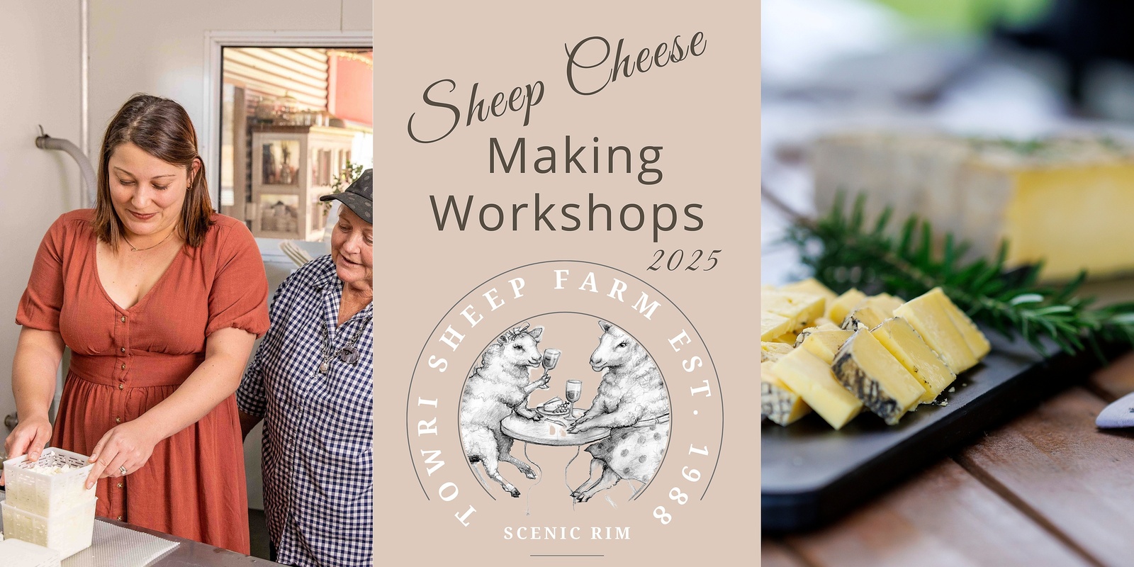 Banner image for Sheep Cheese Making Workshop    