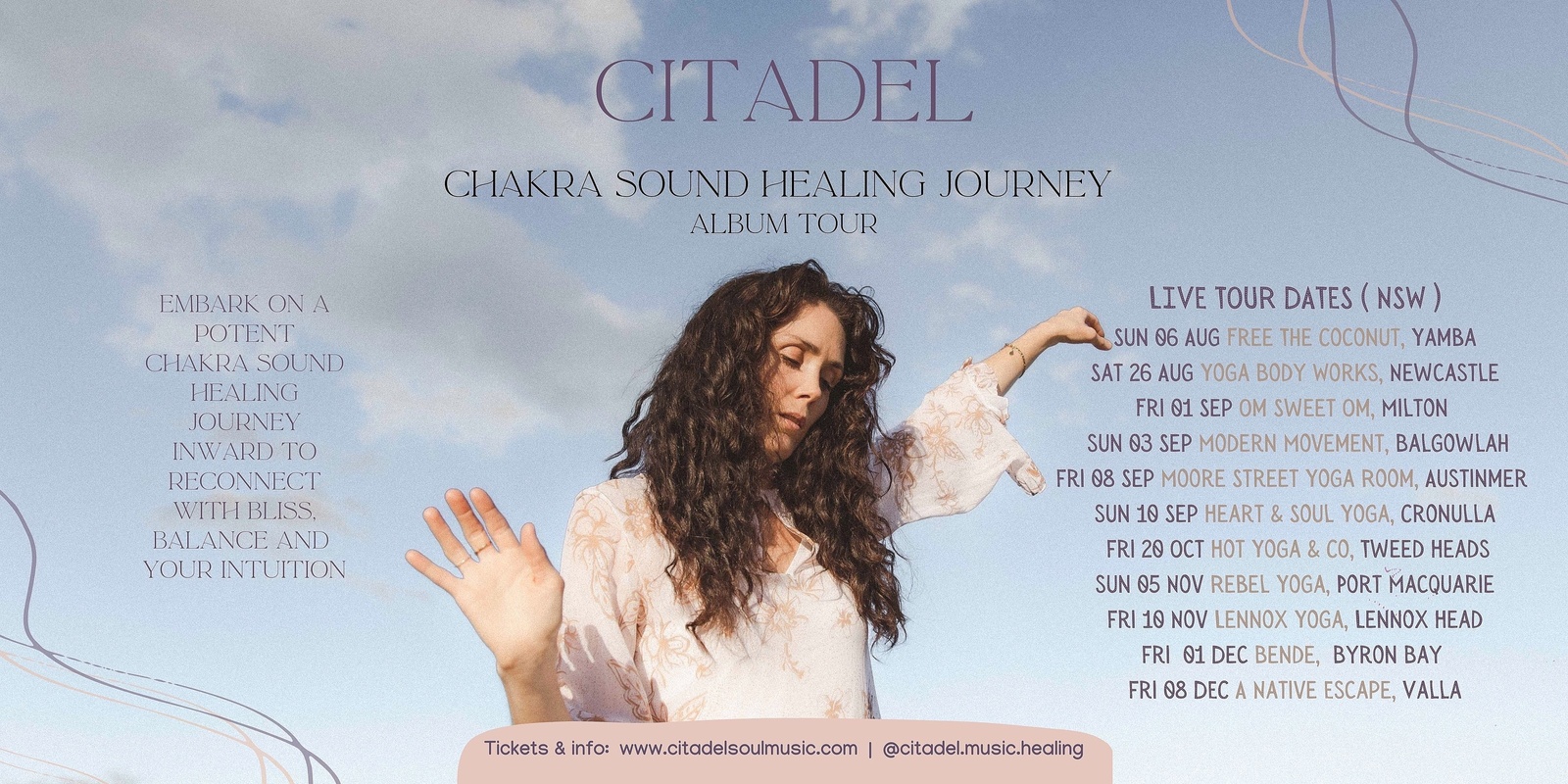 Banner image for Chakra Sound Healing Journey- Album Live Tour