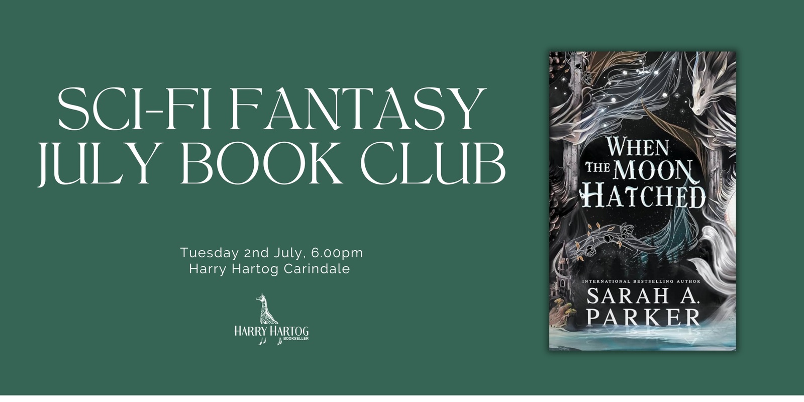 Banner image for Sci-Fi Fantasy July Book Club 
