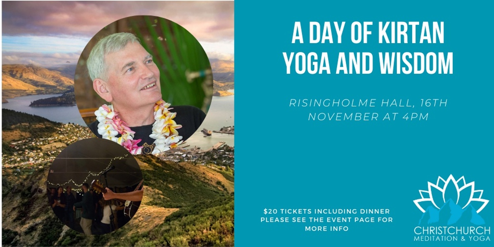 Banner image for A day of Kirtan, Yoga and Wisdom