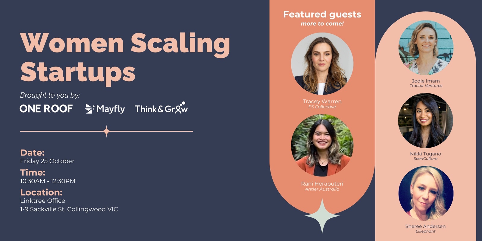 Banner image for Women Scaling Startups