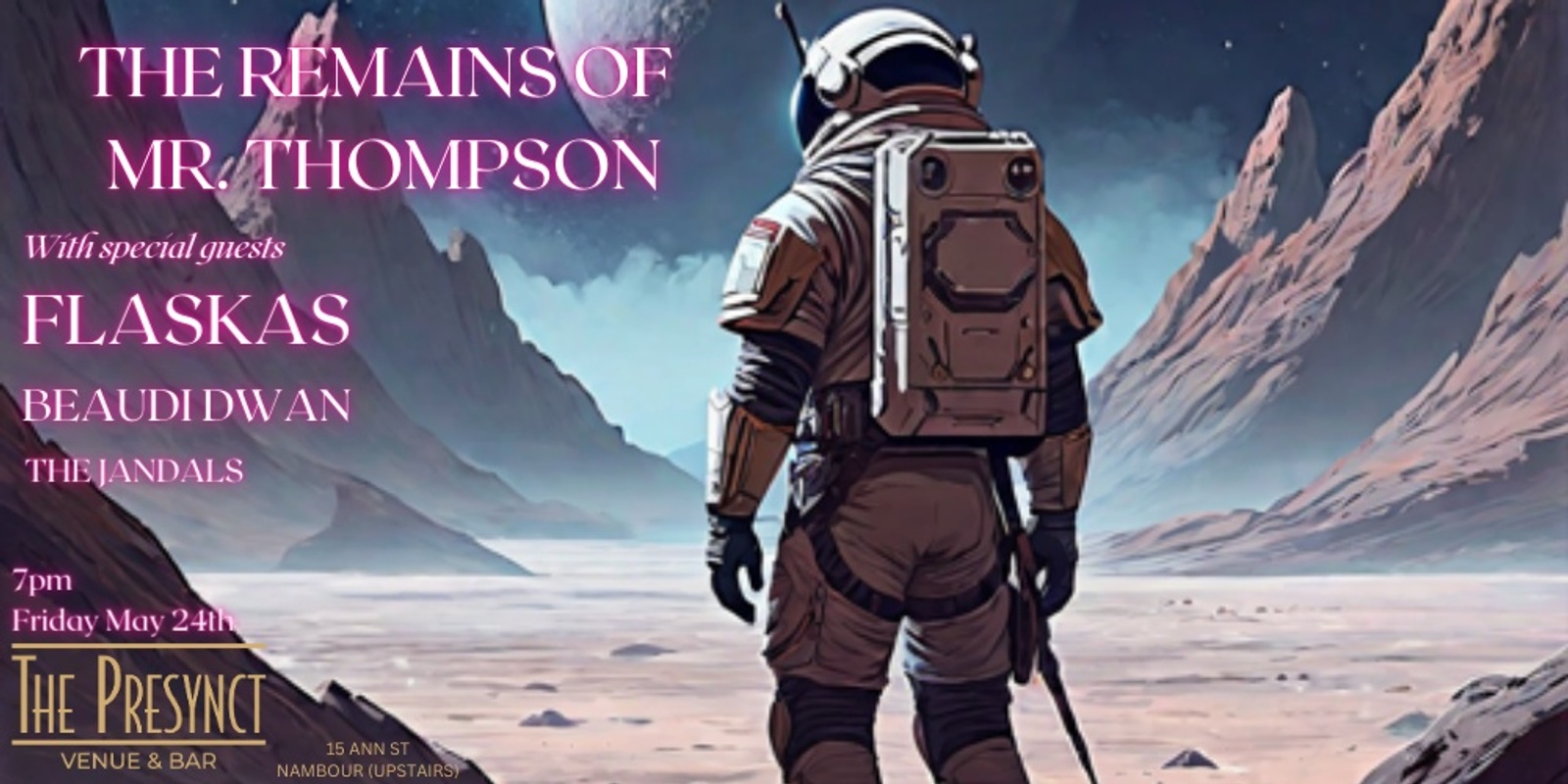 Banner image for The Remains of Mr Thompson