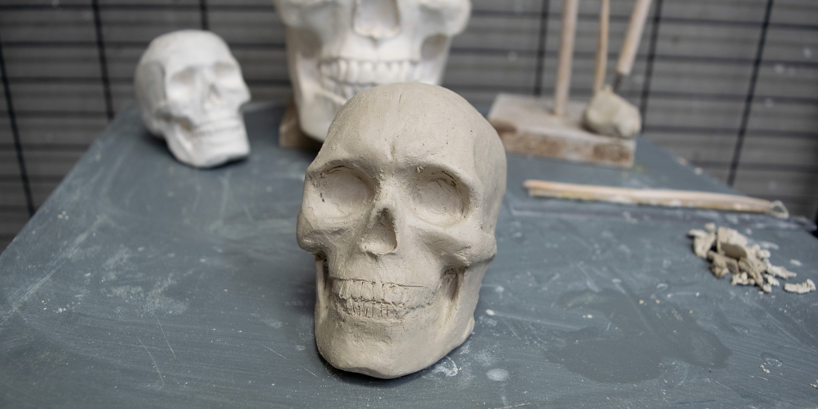 Banner image for Sculpt a skull (10cm)