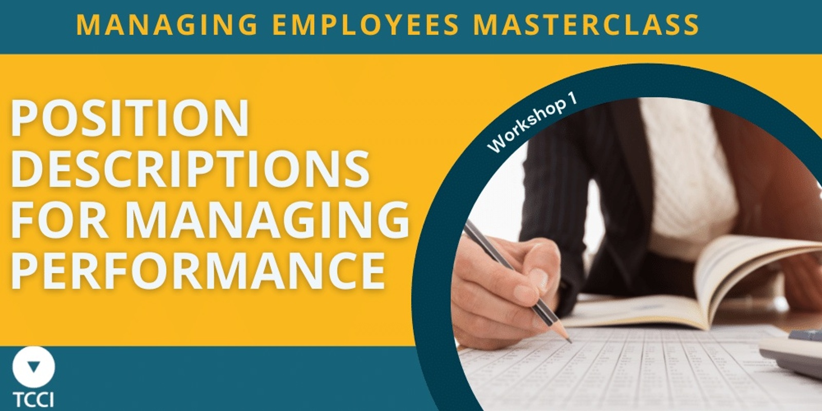 Banner image for ME Masterclass Series - Position Descriptions for Managing Performance (Online)