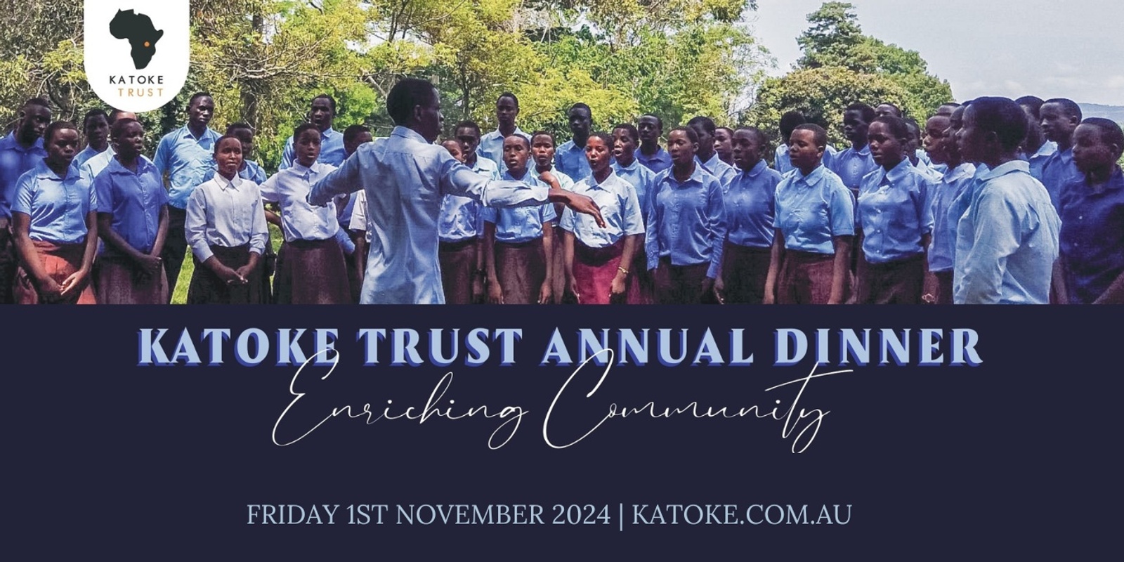 Banner image for The Annual Katoke Trust Dinner 2024