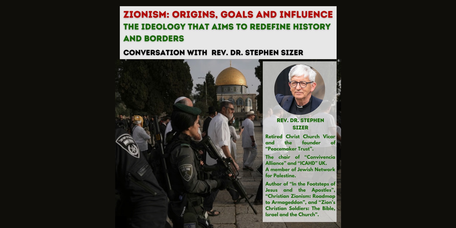 Banner image for Zionism: Origins, Goals and Influence