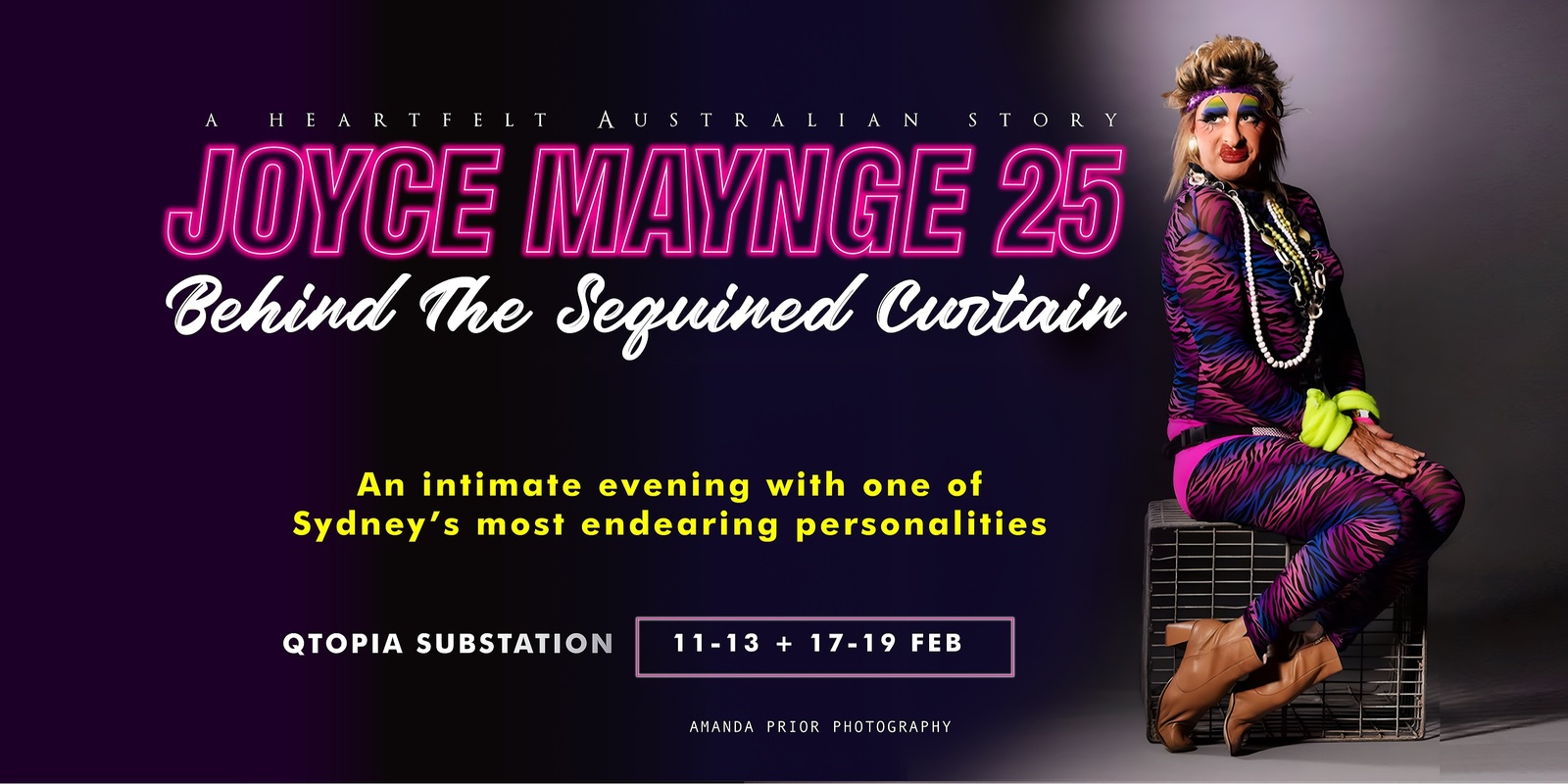 Banner image for Joyce Maynge 25: Behind the Sequined Curtain